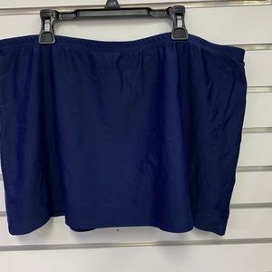 Christina Navy Blue Swim Skirt
